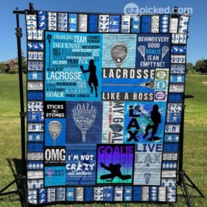 Best Lacrosse Goalie Quilt Blanket Lk08  Quilt